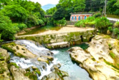 暖暖淨水廠百年幫浦間
